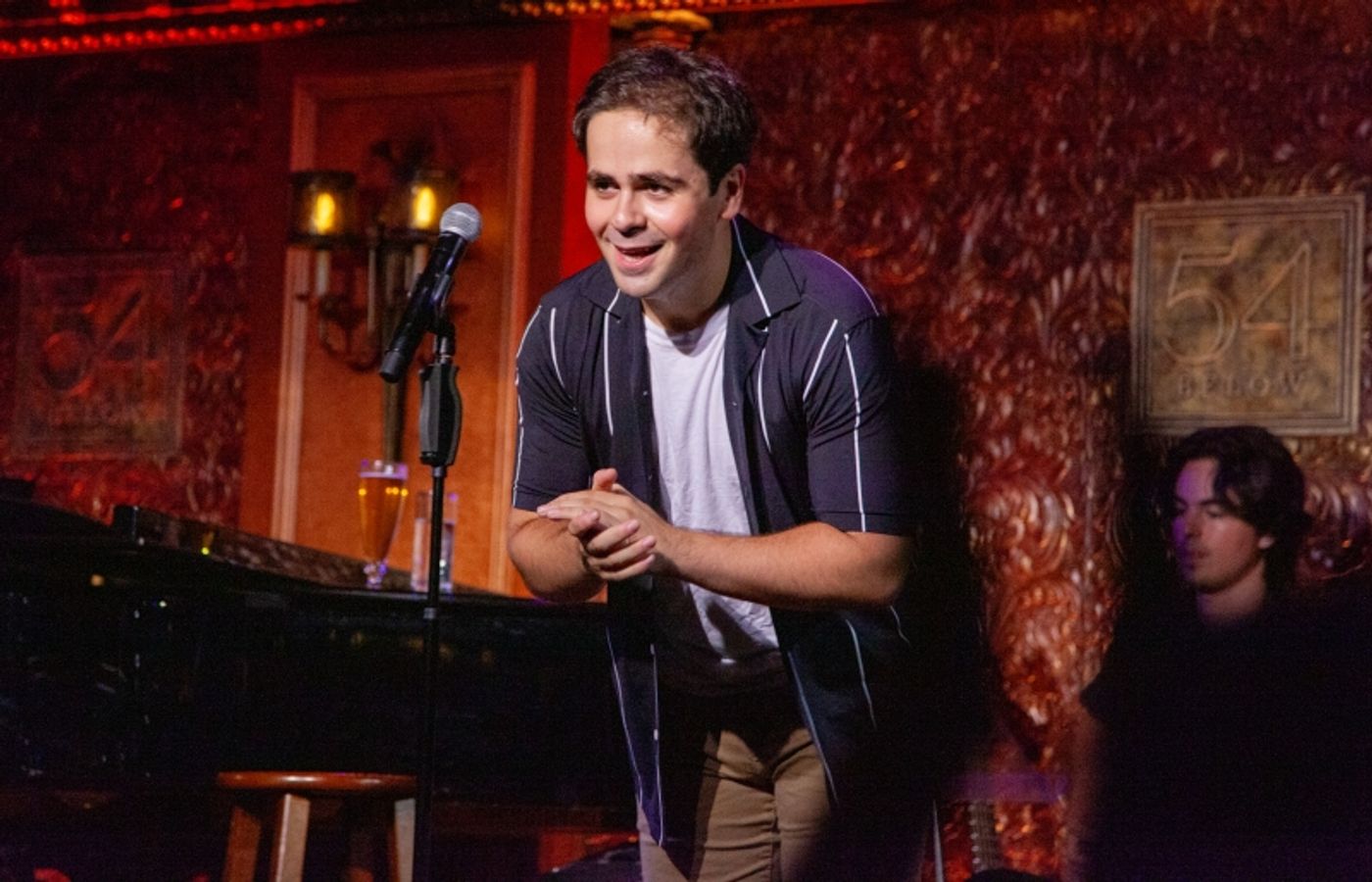 Review: NOAH MARLOWE A NATURAL IN NIGHTCLUB DEBUT AT 54 BELOW Review: NOAH MARLOWE A NATURAL IN NIGHTCLUB DEBUT AT 54 BELOW Image
