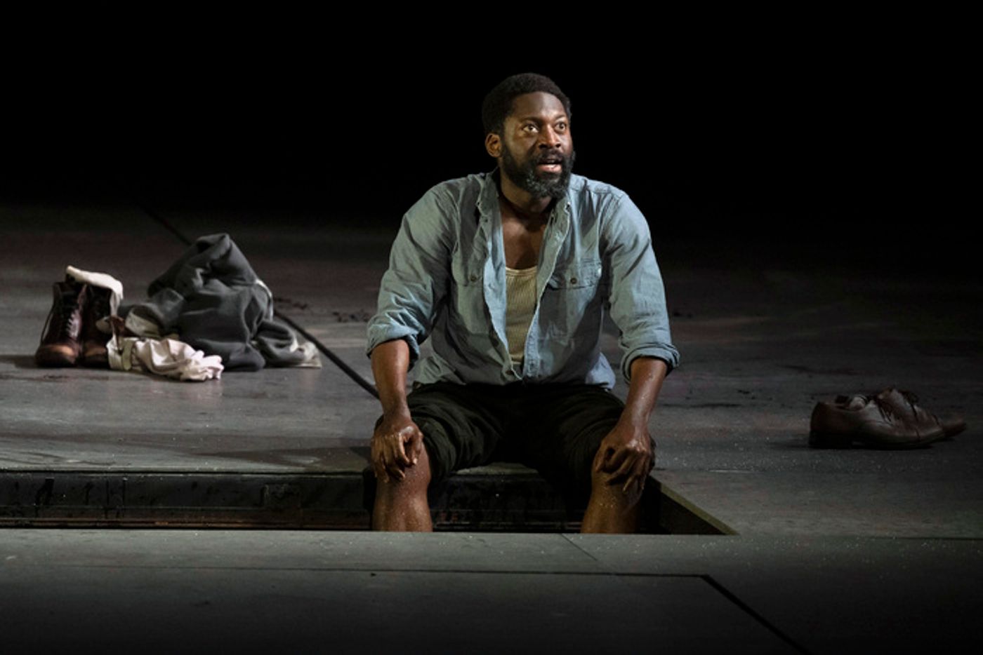 Photos: Cherry Jones, Harry Treadaway & More in THE GRAPES OF WRATH at the National Theatre  Image