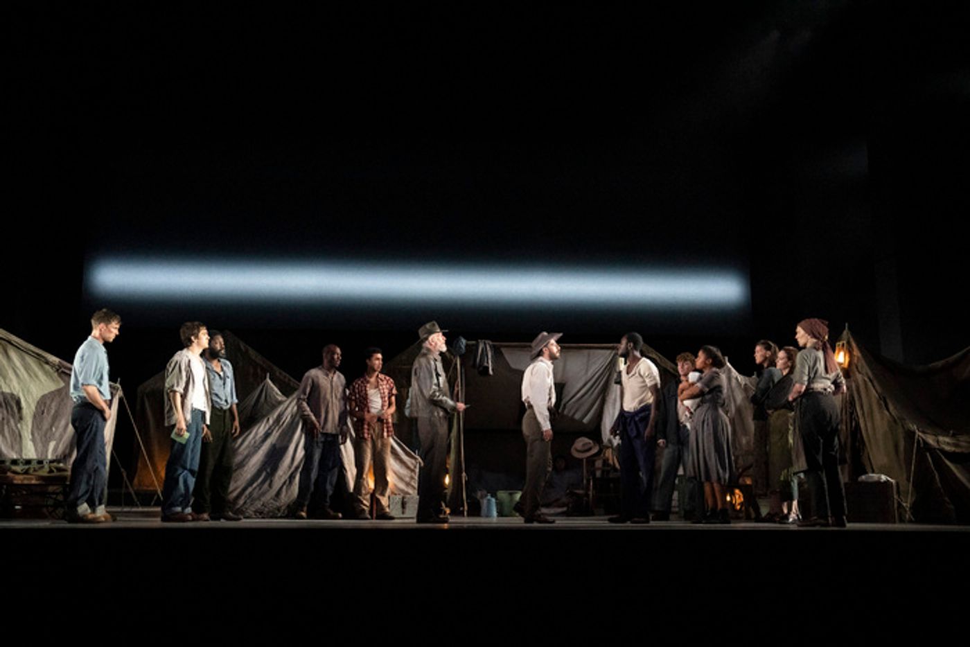Photos: Cherry Jones, Harry Treadaway & More in THE GRAPES OF WRATH at the National Theatre  Image