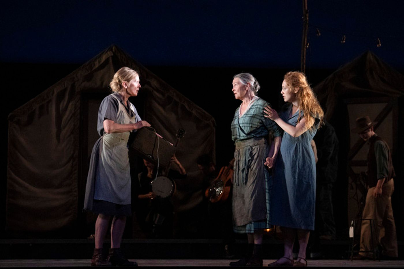 Photos: Cherry Jones, Harry Treadaway & More in THE GRAPES OF WRATH at the National Theatre  Image