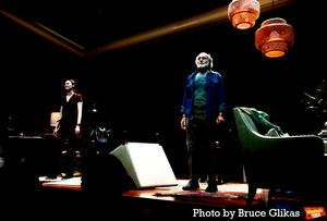 Sydney Lemmon and Peter Friedman Photo