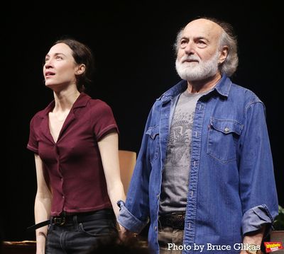 Sydney Lemmon and Peter Friedman Photo