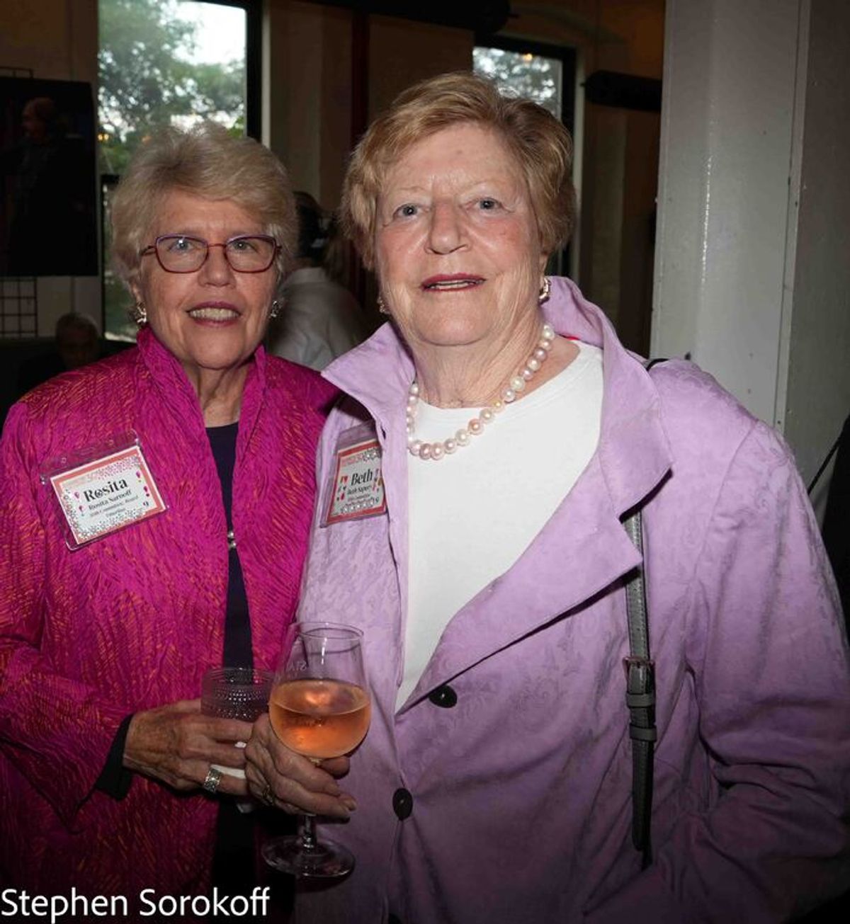 Rosita Sarnoff & Beth Sapery at 