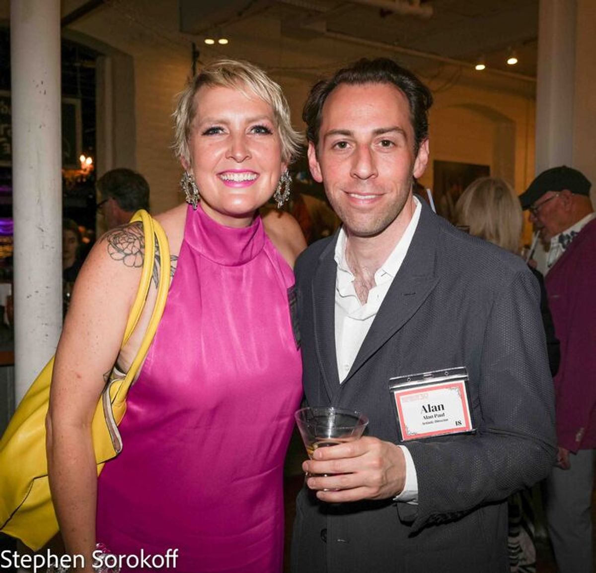 Natalie Joy Johnson & Alan Paul at 