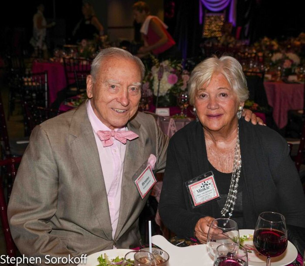 Bruno Quinson & Mary Ann Quinson, Board Chair at 