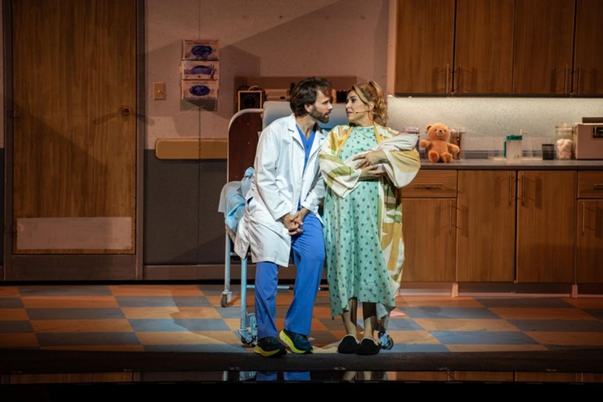 Devin DeSantis, Jessica Vosk at 