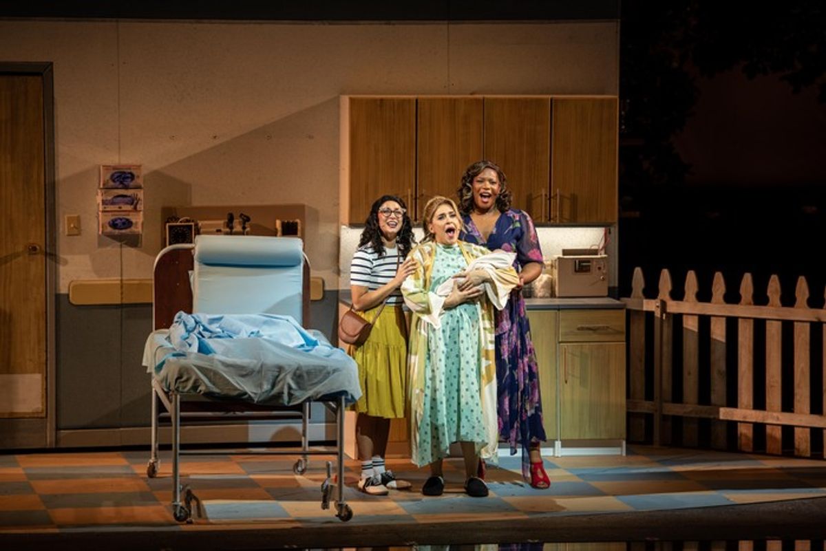 Lissa deGuzman, Jessica Vosk, Nicole Michelle Haskins at 