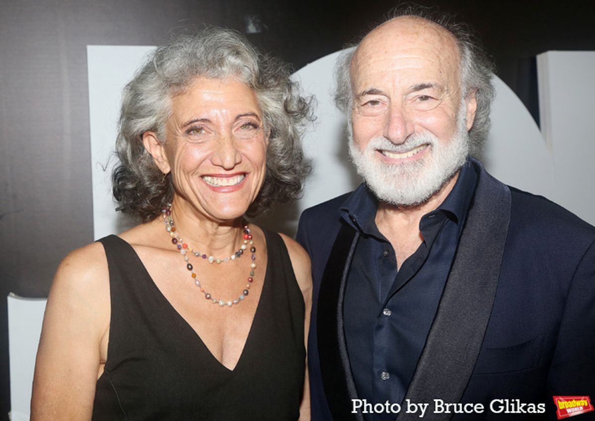 Amy Aquino and Peter Friedman  at 