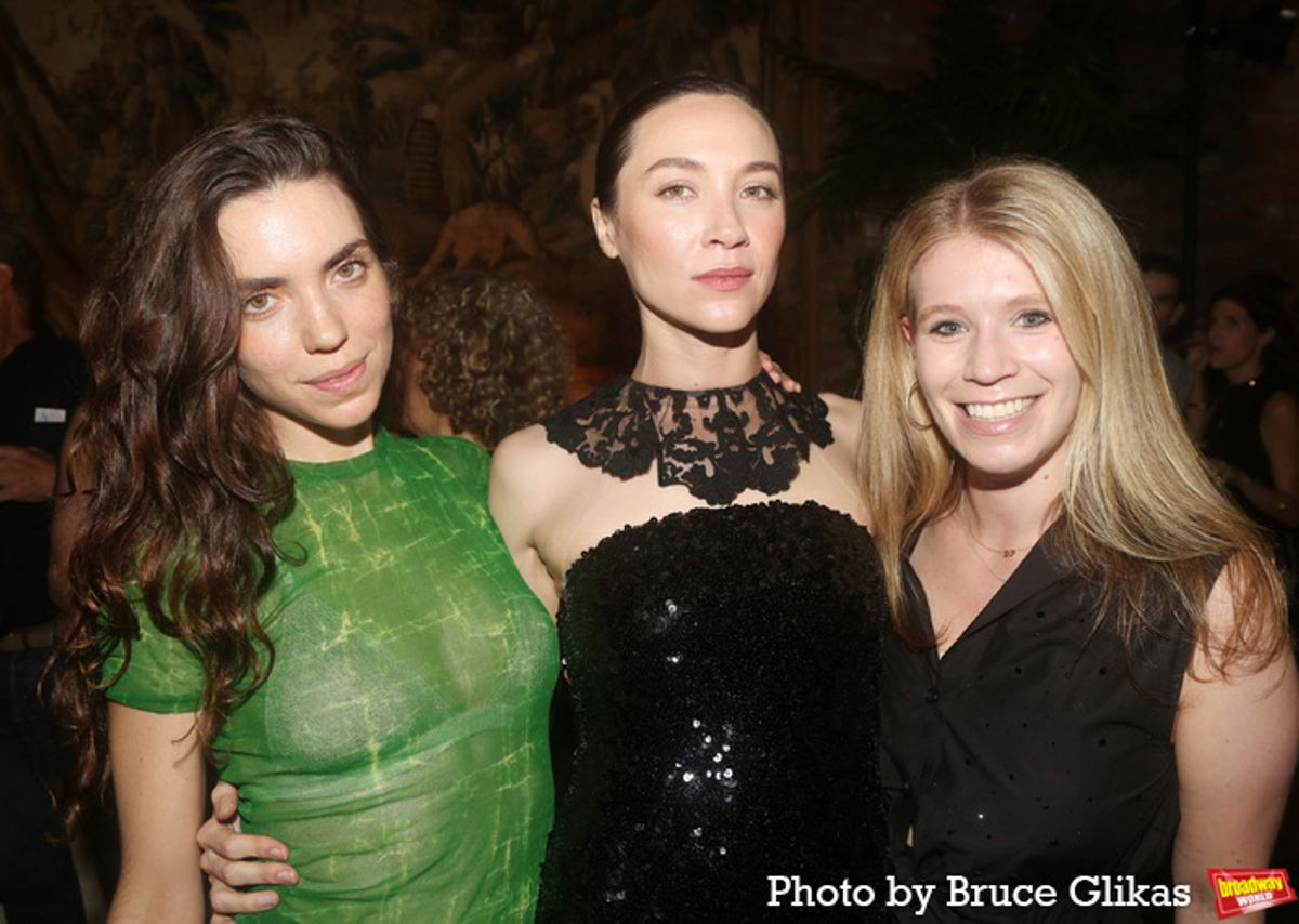 Maia Novi, Sydney Lemmon and Danielle Perelman at 