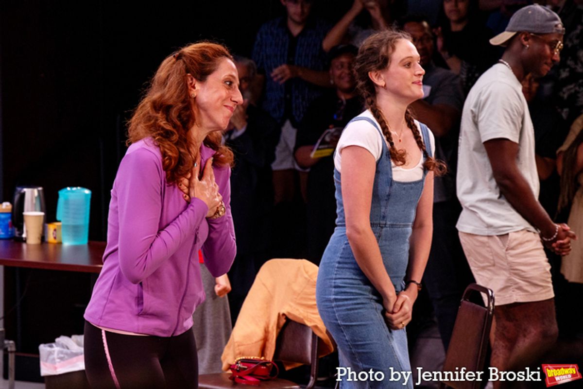 Alison Cimmet, Delia Cunningham at 