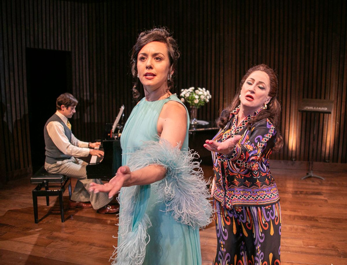 Brett Ryback, Olivia Hernandez, and Vicki Lewis
 at 