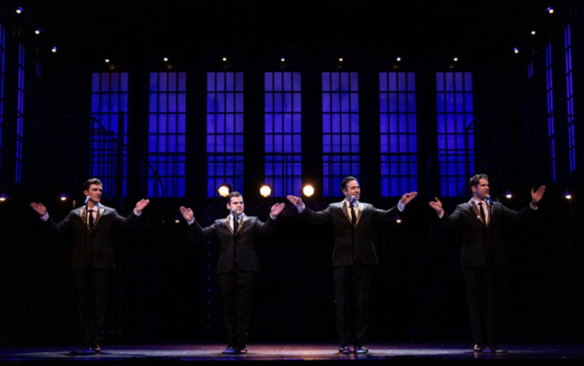 Tyler Okunski, Joey LaVarco, Nick Bernardi, and Caleb Albert at 