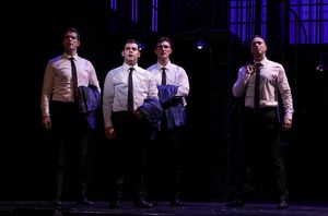 Caleb Albert, Tyler Okunski, Joey LaVarco, and Nick Bernardi @ BroadwayWorld Caleb Albert, Tyler Okunski, Joey LaVarco, and Nick Bernardi Photo