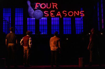 Caleb Albert, Tyler Okunski, Joey LaVarco, and Nick Bernardi Photo