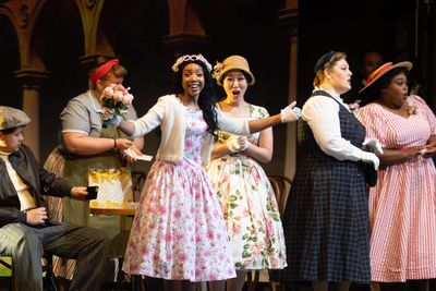 Moriah Berry and the ensemble  Photo