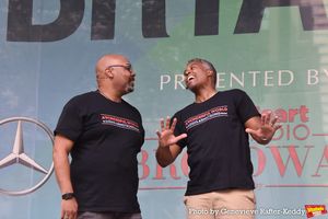 James Monroe Iglehart and DeWitt Fleming Jr. @ BroadwayWorld James Monroe Iglehart and DeWitt Fleming Jr. Photo