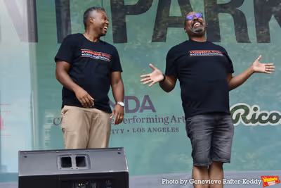 DeWitt Fleming Jr. and James Monroe Iglehart Photo