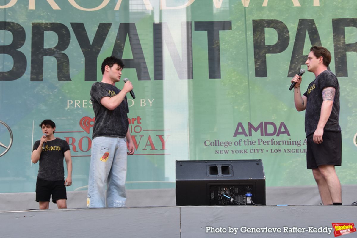 Trevor Wayne, Dan Berry and Victor Carrillo Tracey at 