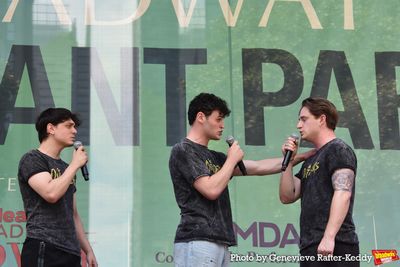 Trevor Wayne, Dan Berry and Victor Carrillo Tracey Photo