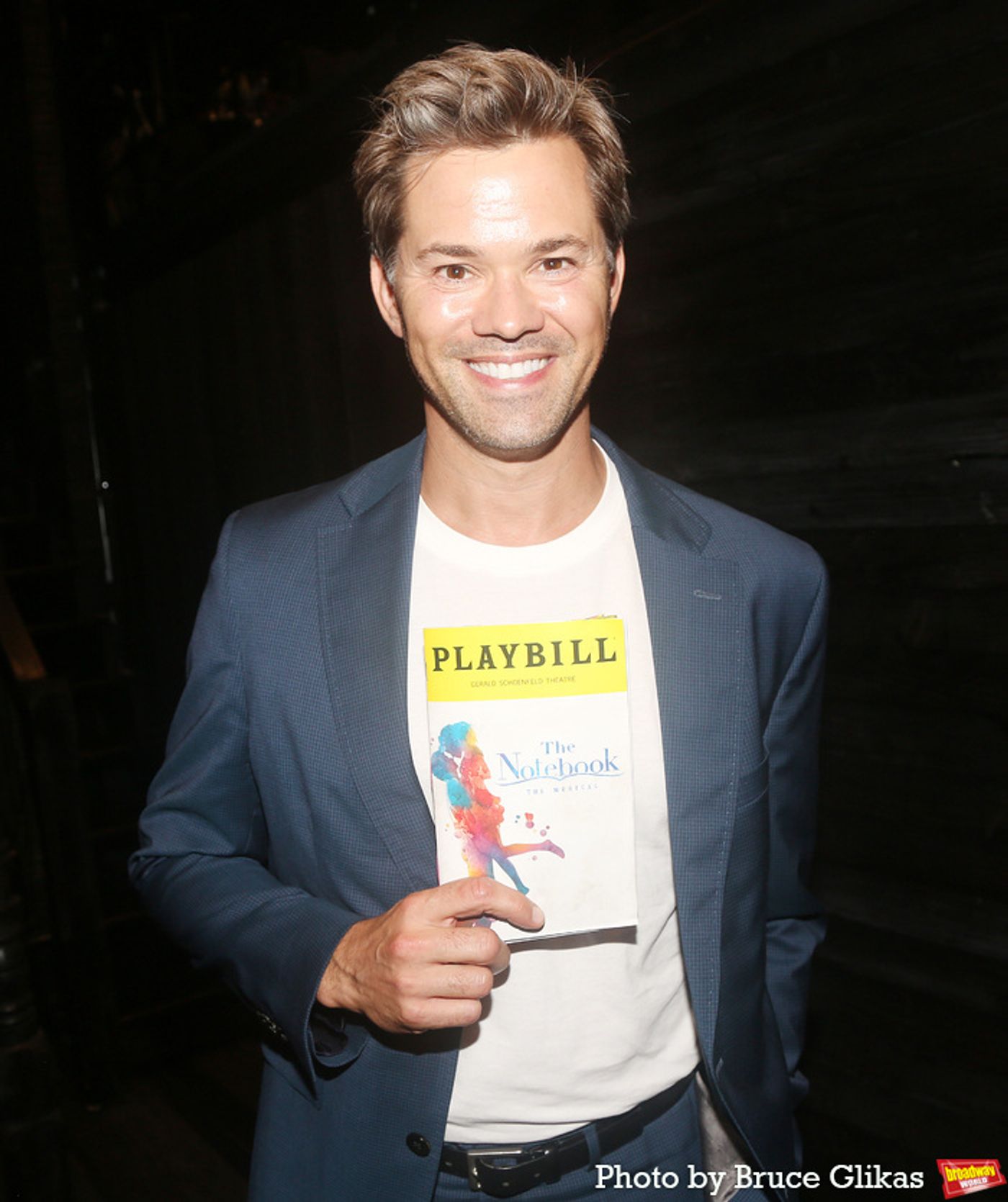 Photos: Andrew Rannells Stops By THE NOTEBOOK  Image