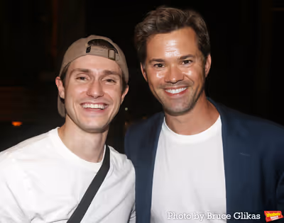 John Cardoza and Andrew Rannells Photo