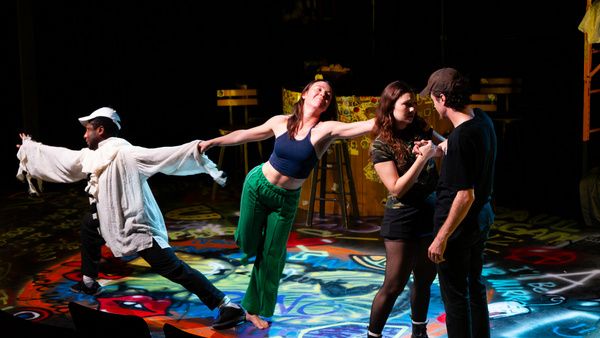 Pictured: Samori Etienne, MaryKate Glenn, Clara Napolitano and Michael Saguto Photo