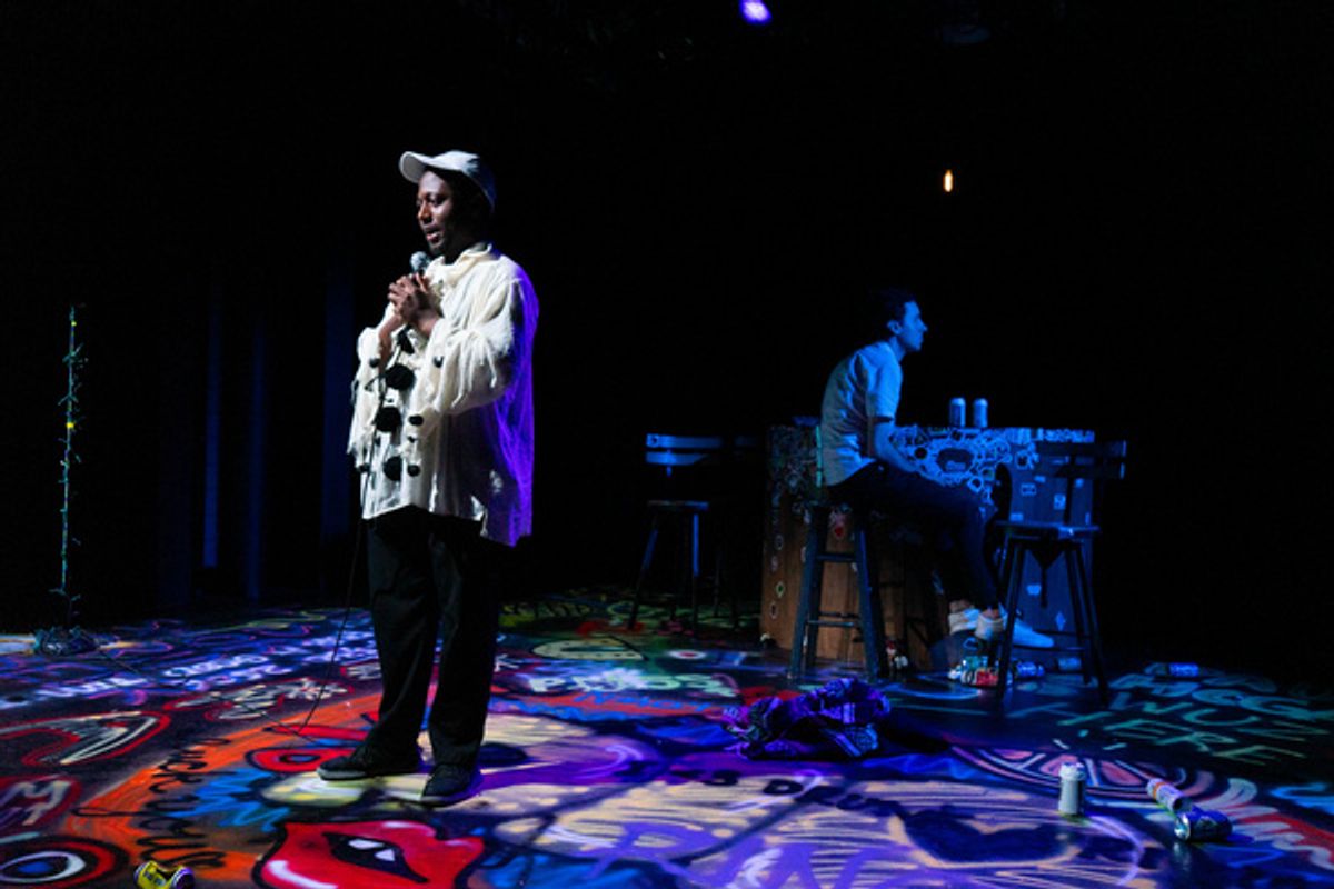 Samori Etienne and Michael Saguto at 