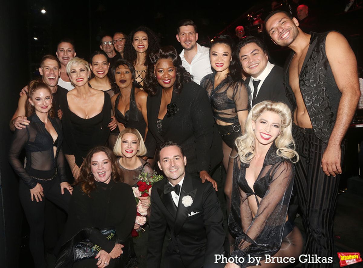 Melissa McCarthy, Ariana Madix, Amra-Faye Wright, Red Concepcion, Natasha Yvette Williams, R. Lowe, Max von Essen and The Cast of 'Chicago' on Broadway at 