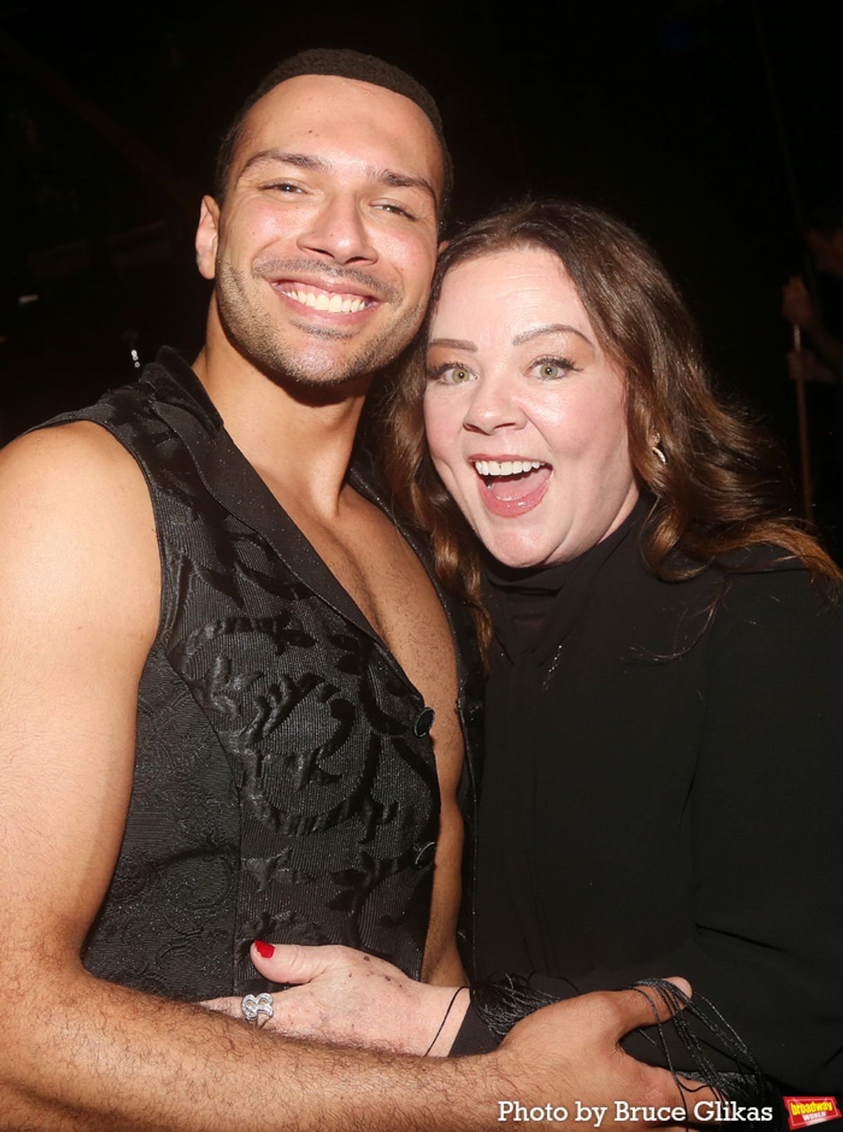 Jeff Gorti and Melissa McCarthy at 