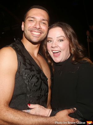Jeff Gorti and Melissa McCarthy @ BroadwayWorld Jeff Gorti and Melissa McCarthy Photo