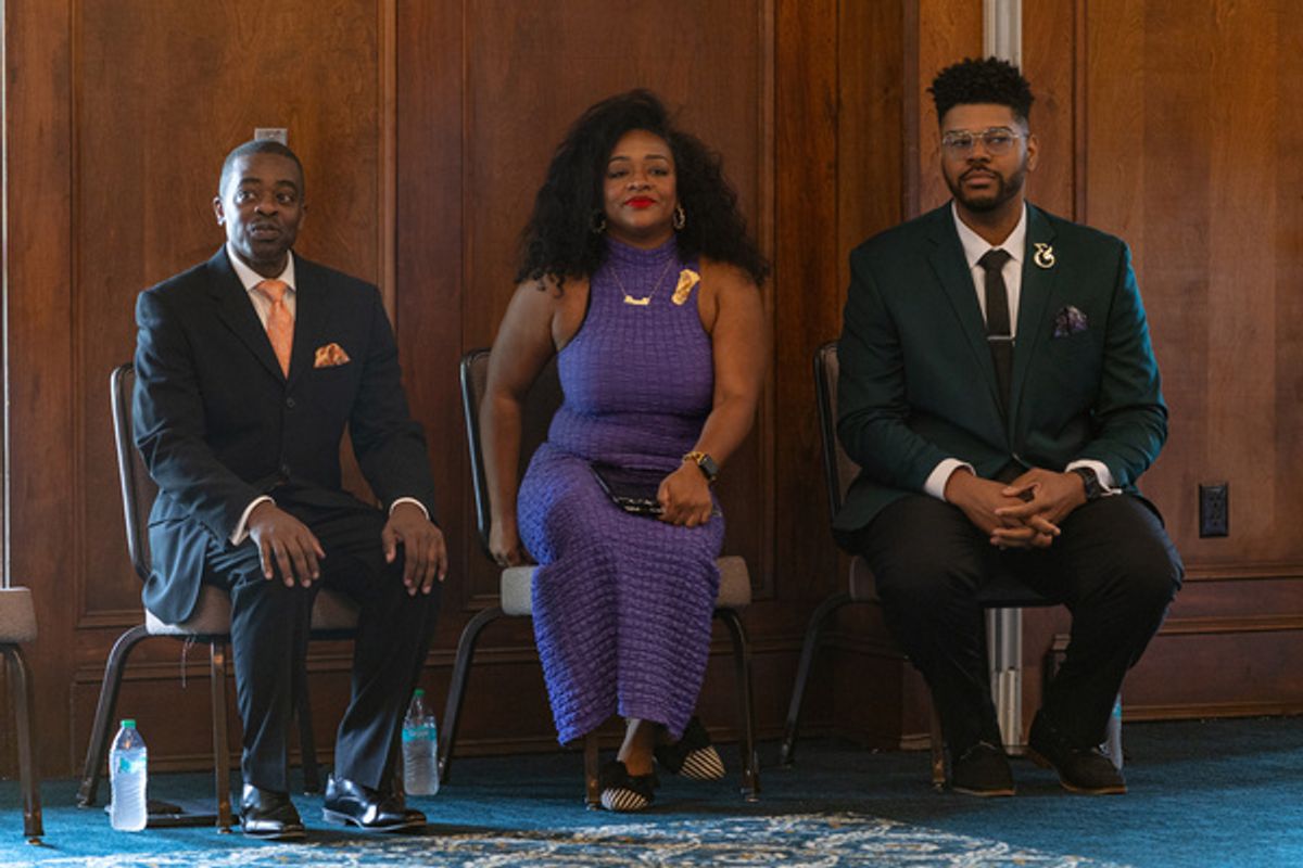 Robert Mack, Brandie Inez Sutton, and Phillip Bullock   at 