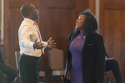 Robert Mack and Brandie Inez Sutton Photo