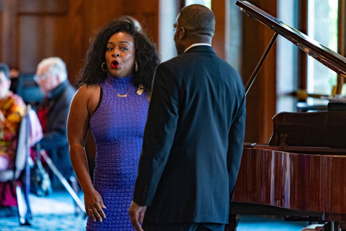 Brandie Inez Sutton and Robert Mack at 