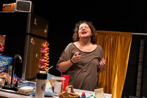 Kelly Mares* as Missy in PEARLS FOR SPURS by Gates Leonard at the A.R.T./New York The Photo