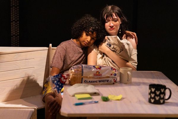 L to R: Emperor Kaioyus as Spoon and Gates Leonard as Carousel in PEARLS FOR SPURS by Photo