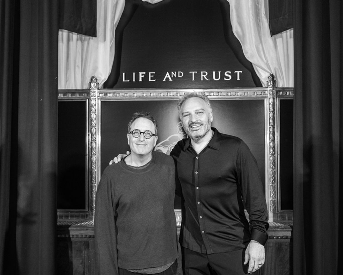 Jon Ronson and Jonathan Hochwald  at 