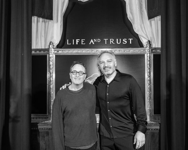 Jon Ronson and Jonathan Hochwald  Photo