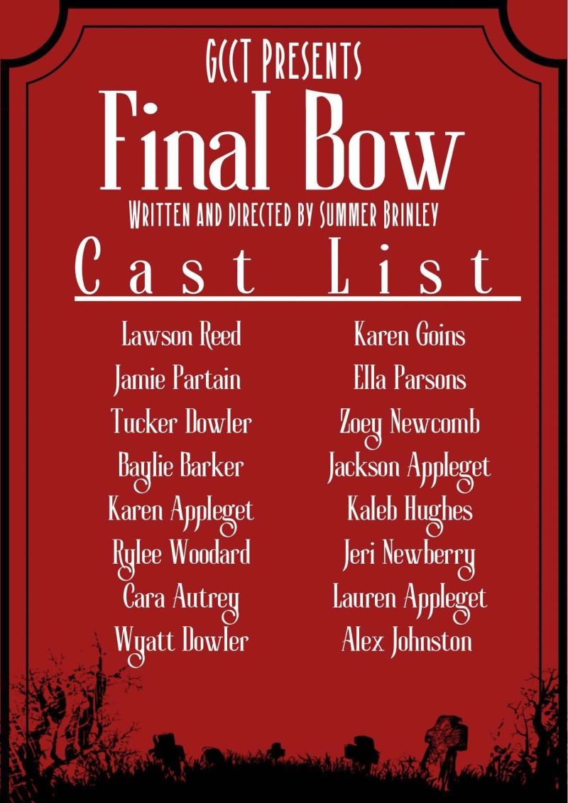Review: FINAL BOW at Grant County Community Theater Review: FINAL BOW at Grant County Community Theater Image