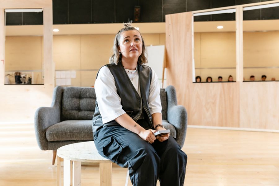 Photos: In Rehearsal For WHY AM I SO SINGLE? From Tony-Winning SIX Duo Lucy Moss and Toby Barlow Image