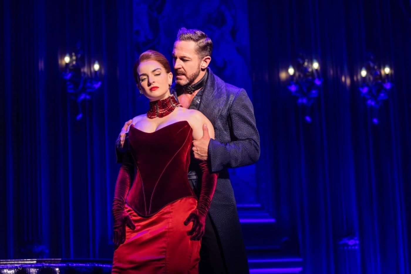 Photos: Aaron Tveit and Joanna 'JoJo' Levesque in MOULIN ROUGE! THE MUSICAL  Image