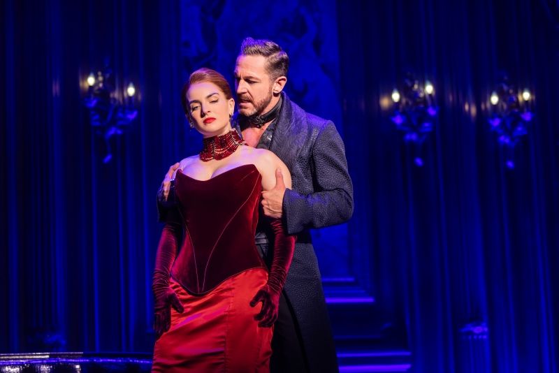 Photos: Aaron Tveit and Joanna 'JoJo' Levesque in MOULIN ROUGE! THE MUSICAL — photo 3 of 13