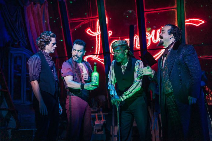 Photos: Aaron Tveit and Joanna 'JoJo' Levesque in MOULIN ROUGE! THE MUSICAL — photo 11 of 13