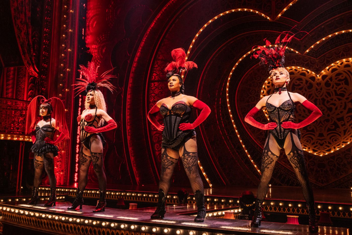 Photos: Aaron Tveit and Joanna 'JoJo' Levesque in MOULIN ROUGE! THE MUSICAL  Image