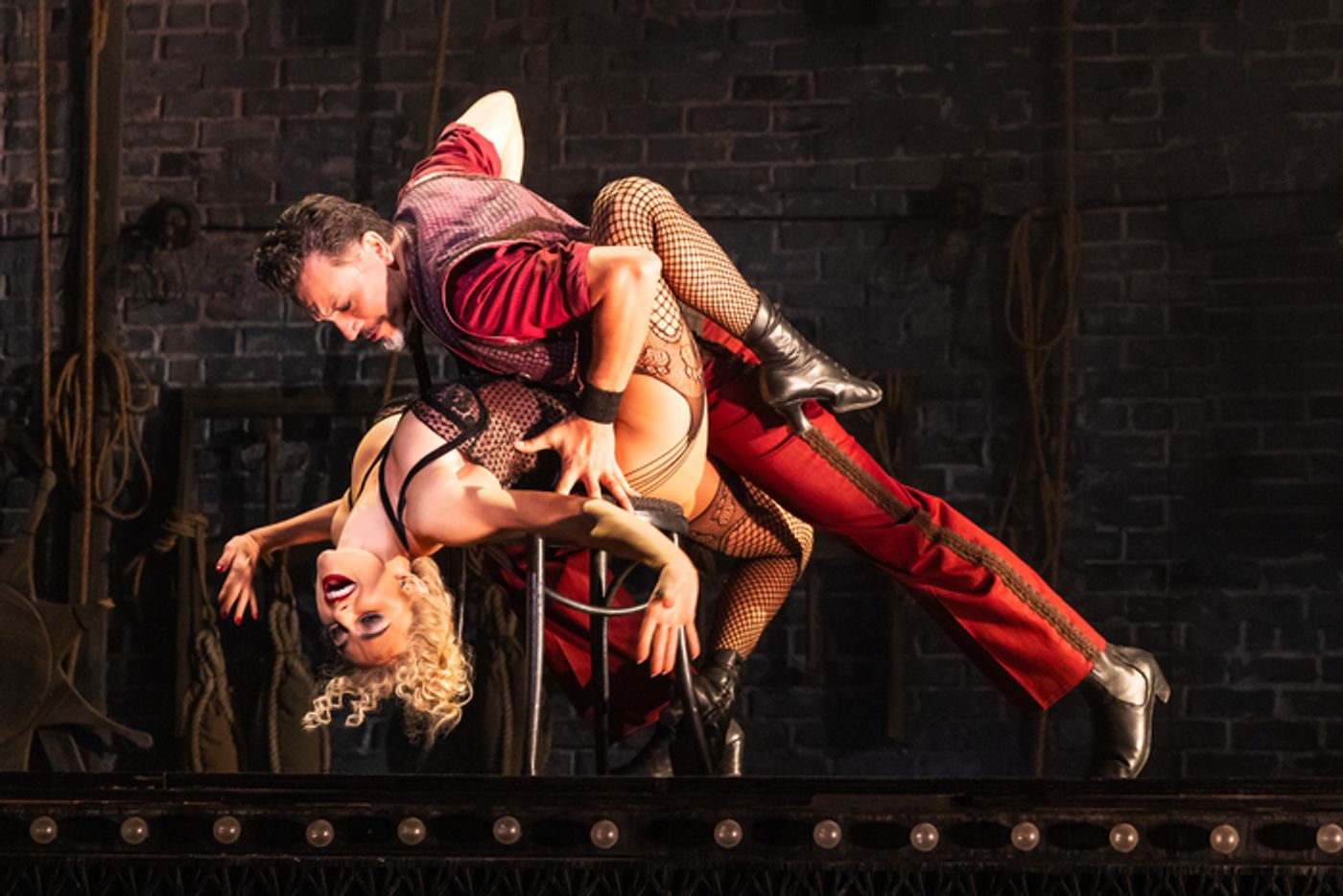 Photos: Aaron Tveit and Joanna 'JoJo' Levesque in MOULIN ROUGE! THE MUSICAL  Image