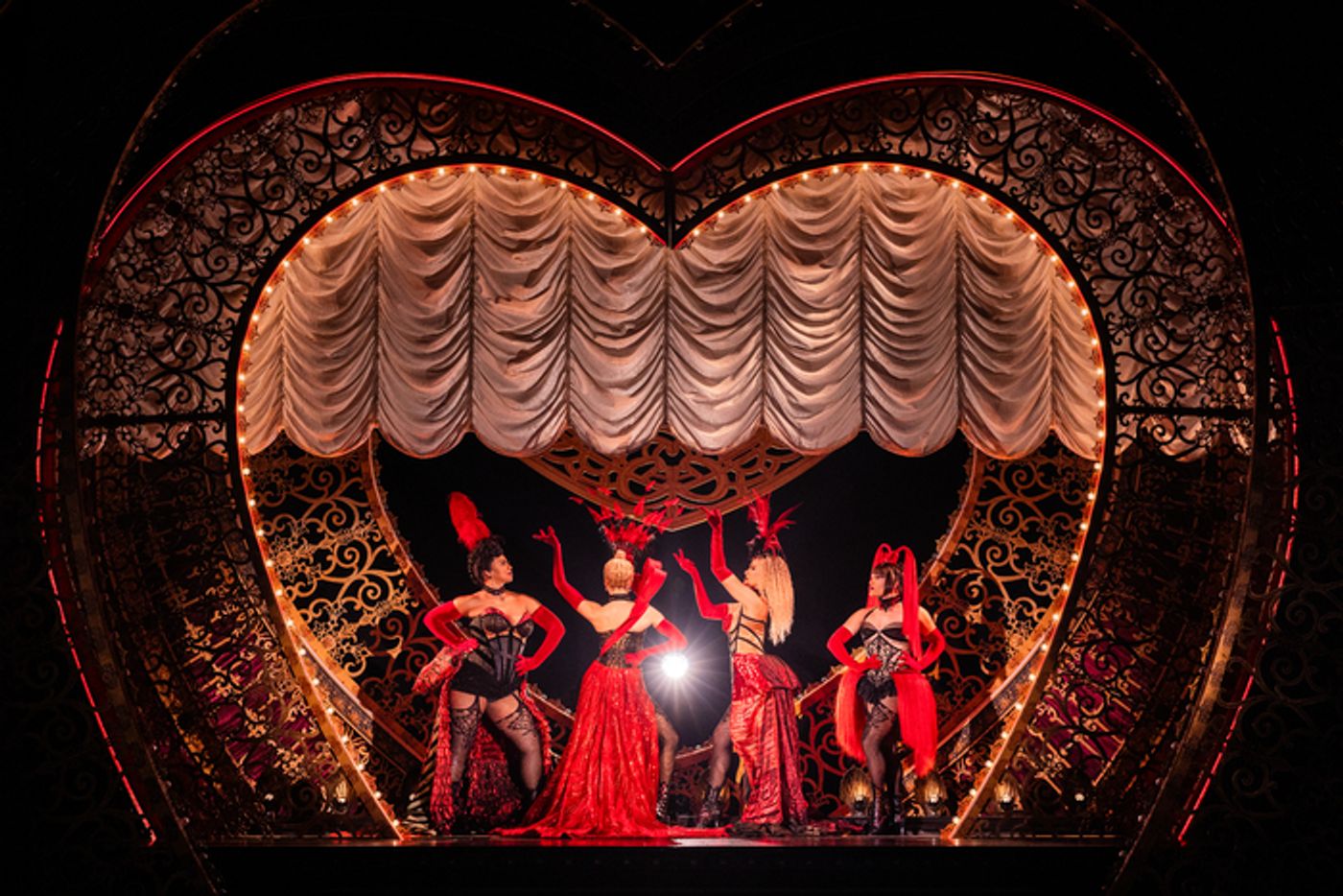 Photos: Aaron Tveit and Joanna 'JoJo' Levesque in MOULIN ROUGE! THE MUSICAL  Image