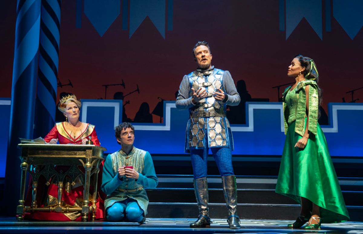 Ana Gasteyer, Michael Urie, Will Chase, Nikki Renee Daniels at 