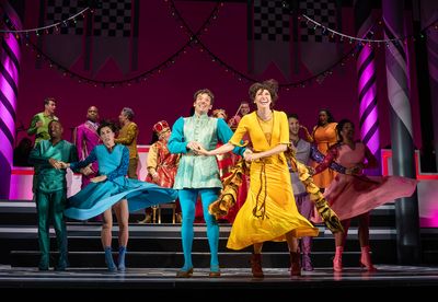 Michael Urie, Sutton Foster and company  Photo