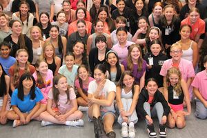 Eva Noblezada with the students of Broadway Artists Alliance, Session Four @ BroadwayWorld Eva Noblezada with the students of Broadway Artists Alliance, Session Four Photo