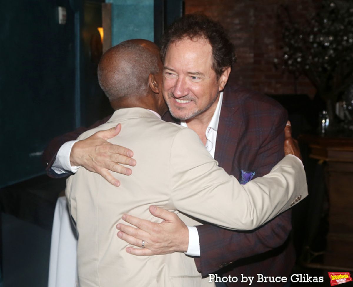 Dorian Harewood and Producer Kevin McCollum  at 