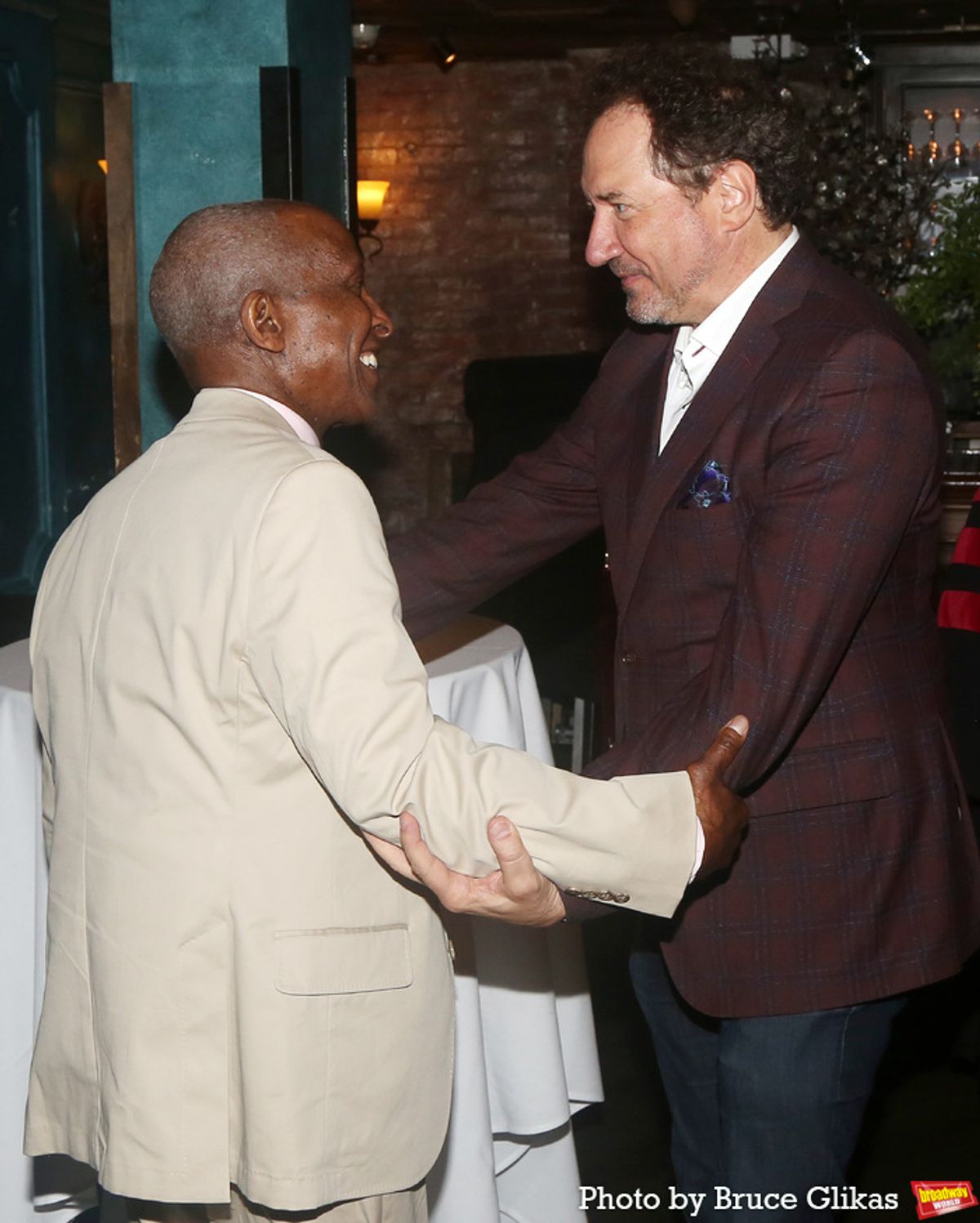 Dorian Harewood and Producer Kevin McCollum  at 